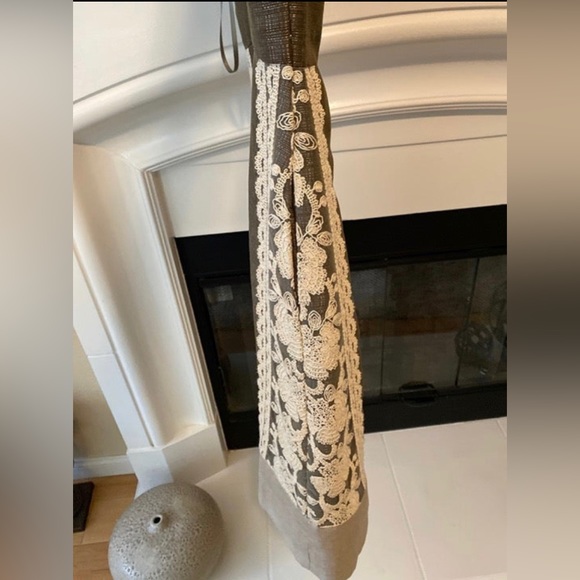 Anthropologie Moulinette Soeurs rainwashed shale dress sz 8 - Picture 4 of 10